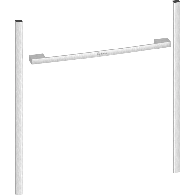 Kit Flex Design 60 cm Metallic silver, pentru un singur cuptor standard (60cm) și pentru un cuptor compact & sertar de încălzire Z9060MY0, Neff